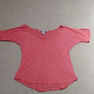 American Rag Cold Shoulder Tee Shirt